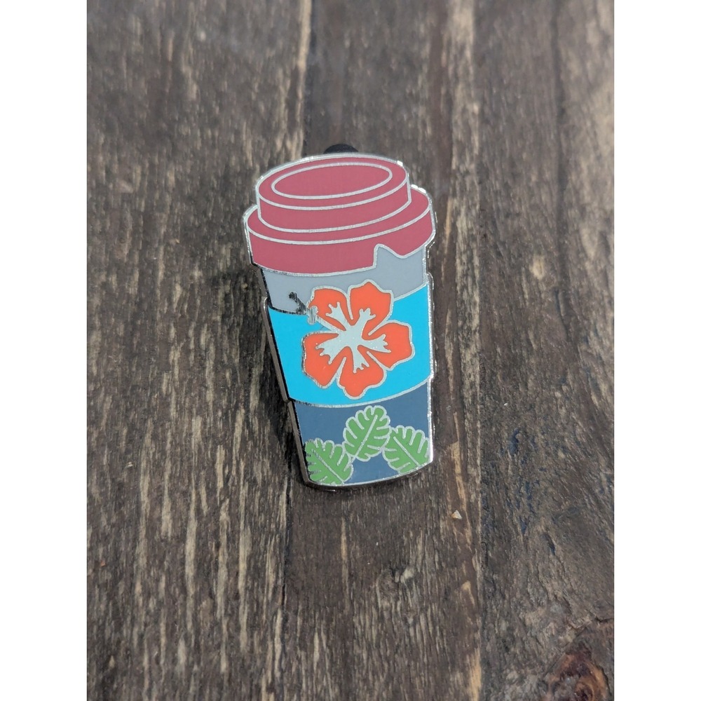 Disney Lilo & Stitch Character Coffee Cup Mystery Enamel Pin 2021 Collectible